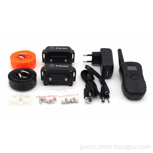 Petrainer PET998DB-2 Rechargeable Barking Collar For Dogs
